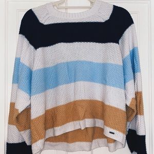 Hollister Slightly Cropped Long Sleeve Sweater.
